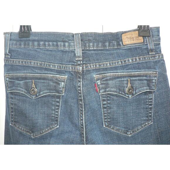 Levi's Women's Perfectly Slimming Boot Cut 512 Blue Jeans Size 10 - Picture 4 of 4